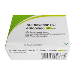 Атомоксетин HCL 40 мг Европа :: Аналог Когниттера :: Aurobindo капс. №30 в Магнитогорске и области фото